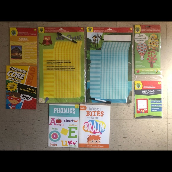 ❤️8 Educational Resources Materials Grades 1,2 &up - Picture 1 of 8